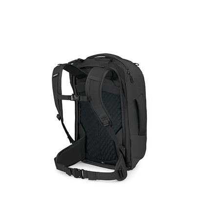Osprey Farpoint 40L Men's Travel Backpack - Carry On Bag with Laptop Sleeve and Toiletry Pocket, Black - color: Black, style: 40l