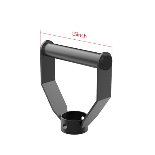 Adjustable kettlebell Handle, Heavy Duty Kettlebell Handle for Plates, Loading Pin with D-bar, Double D-bar and T-bar for Olympic Weight Plates, Hold Up 200lbs. - color: Extra D-bar