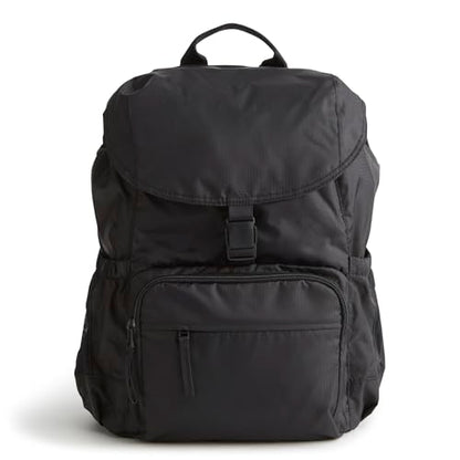 Vera Bradley Women's Ripstop Berkhill Backpack, Moonless Night, One Size - color: Moonless Night