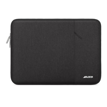 MOSISO Laptop Case 13 inch, Laptop Sleeve Compatible with MacBook Neo/Air/Pro 13 inch with A18/M5/M4/M3/M2/M1 Chip 2026-2016, Polyester Vertical Computer Sleeve Bag with Pocket, Black - color: Black, size: 13 inch
