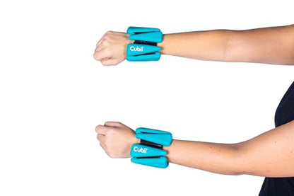 Cubii Wearable Weights, Wrist and Ankle Adjustable Weights, Work from Home Fitness