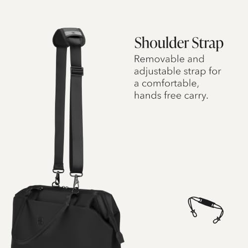 SWISSGEAR Signature Hardside Expandable Carry-On Spinner & Mini Weekender Tote Set, ABS Construction, TSA-Friendly Lock, Black, 2-Piece Set (19-Inch/Mini Weekender Tote) - color: Black, size: 2-Piece Set (Mini Weekender/19")