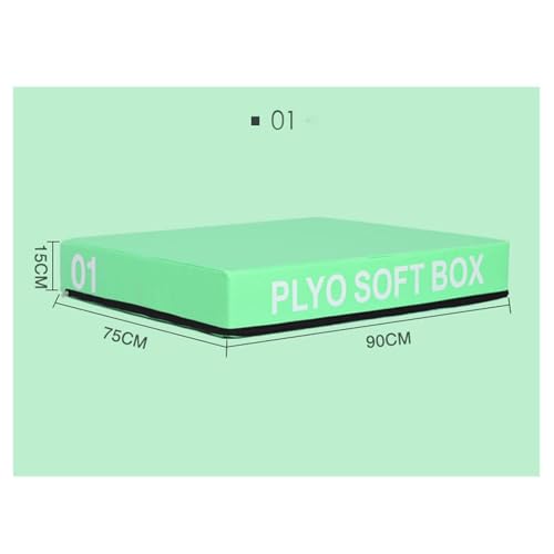Foam Reinforced Box Stackable Soft Plywood Box Anti-Skid Safety, Used for Jumping Strength Training and Physical Training Suitable for Home Gym - size: 90*75*15cm
