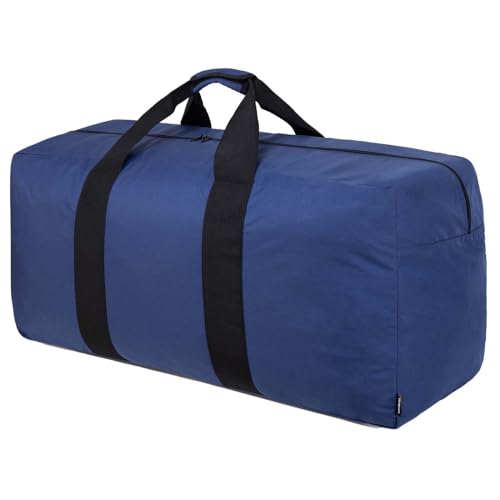 Vorspack Extra Large Duffle Bag for Travel - 150L Duffel Bag for Men Gear Bag for Storage Foldable Weekender Bag for Overnight Camping - Blue - color: Blue, size: 150 l