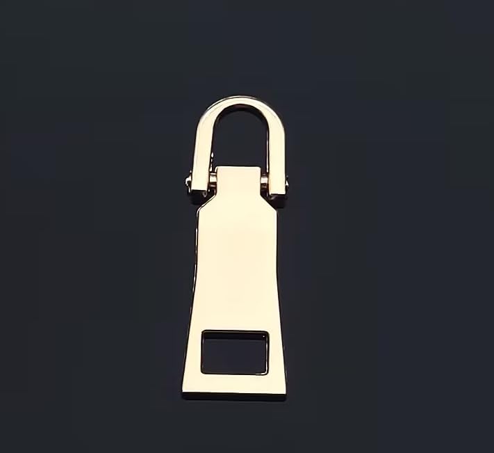 Gold Zipper Pull Replacement,Metal Handle Mend Fixer Zipper Tab Repair for Luggage Suitcase Bag,Backpack,Jacket Bags,Coat Boots Zippers Fasteners Sewing Notions and Supplies