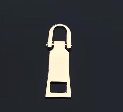 Gold Zipper Pull Replacement,Metal Handle Mend Fixer Zipper Tab Repair for Luggage Suitcase Bag,Backpack,Jacket Bags,Coat Boots Zippers Fasteners Sewing Notions and Supplies