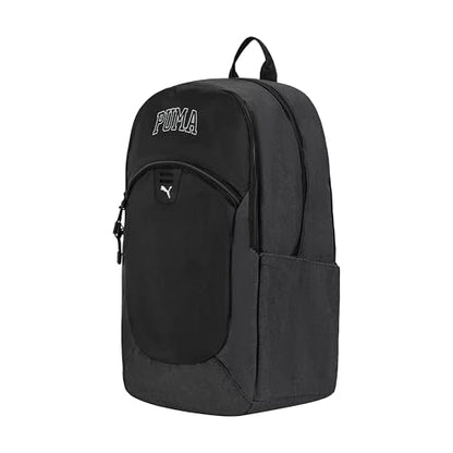 PUMA Rally Backpack, Black Grey, OS - color: Black/Granite Heather