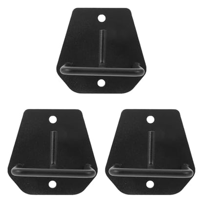 3 Sets Resistance Band Wall Anchor - Heavy Duty & Screw Mount - Workout Suspension Straps Holders for Home Gym Strength Training Fitness Exercise Equipment