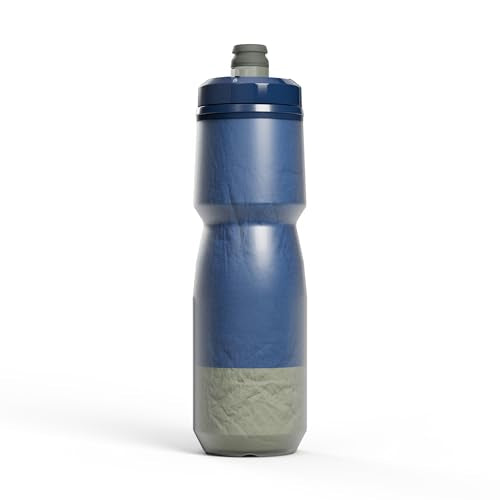 CamelBak Podium Chill Insulated Bike Squeeze Water Bottle, Cold Retention for Cycling, 24oz, Mercury Deep Sea - color: Mercury Deep Sea