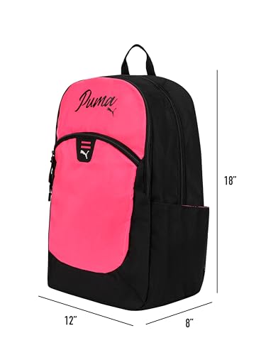 PUMA Rally Backpack, Bright Pink, OS - color: Knockout Pink