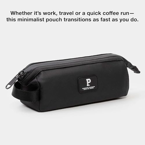 Portland Gear Cascade Pouch, Weatherproof Travel Electronic Organizer Bag, Wireframe Top For Easy Access, Compact and Versatile Design, 2L, Black - color: Black