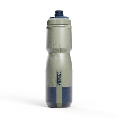 CamelBak Podium Chill Insulated Bike Squeeze Water Bottle, Cold Retention for Cycling, 24oz, Mercury Fog - color: Mercury Fog