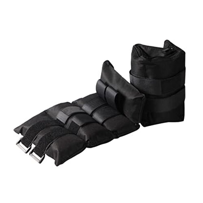 JFIT Ankle Weights - Ankle Weight Pair 10 Weight and Bundle Options - 0.5 to 8 lbs. Each (Set of 2) Adjustable Straps – Comfortable, Breathable, Moisture Absorbent Weight Straps for Men and Women - size: 8lb Pair
