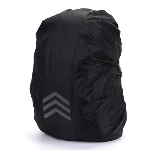 Water Proof Backpack Rain Cover with Reflective Strap Lightweight Oxford Cloth Rucksack Protector for Cycling, Hiking, Mountaineering - size: Strap-L