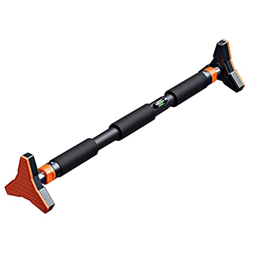 Pull Up Bars Chin Up Bar with No Screws for Doorway, Chin Up Bar with Locking Mechanism Max Load 250kg, Home Gym Upper Body Workout Bar, 73-100cm