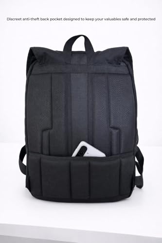 TREKON Classic Laptop Backpack, Durable Waterproof Fabric, 15.6" Laptop Compartment, TSA-Friendly Design, for Work, Office, Commuter & College, Casual Daypack