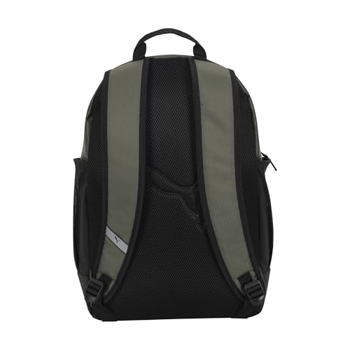PUMA Fluid Backpack in Performance Airmesh with Laptop Sleeve & Padded Adjustable Straps, Green Moss, One Size - color: Green Moss