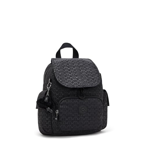 Kipling Women's City Pack Mini Backpack, Lightweight Versatile Daypack, Bag - color: Signature Embossed, size: Mini