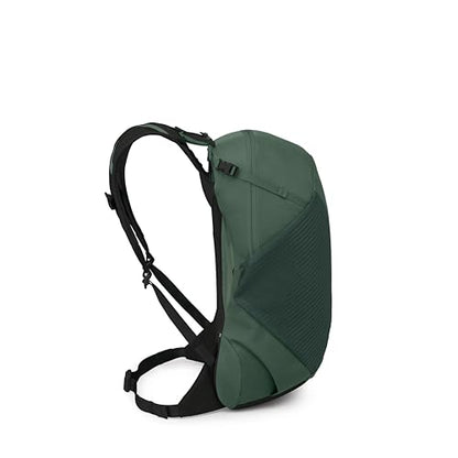 Osprey Hikelite LT 22L Hiking Backpack - Lightweight Travel Daypack with Rain Cover for Men and Women, Tundra Green - color: Tundra Green, style: 22l
