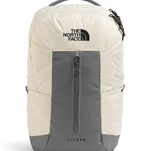 The North Face Lichen Daypack - Everyday Commuter Backpack, Laptop Sleeve, Water Bottle Pockets, Center Front Pouch, Desert Stone/Smoked Pearl/New Taupe Green, One Size - color: Desert Stone/Smoked Pearl/New Taupe Green