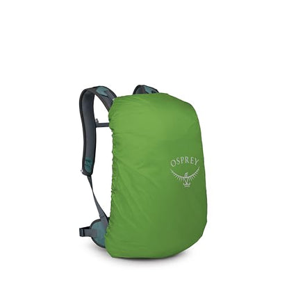 Osprey Hikelite 18L Durable Hiking Backpack - Travel Daypack with Rain Cover for Men and Women, Cascade Blue - color: Cascade Blue, style: 18l