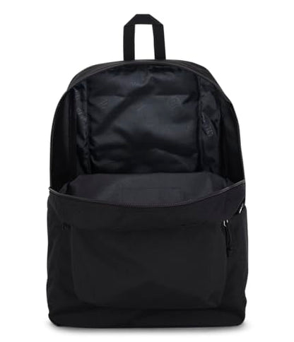 JanSport Superbreak Backpack - Durable, Lightweight Premium Backpack, Black - color: Black