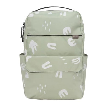RED ROVR Roo Lightweight 1 LB Diaper Bag Backpack | 11 organizational pockets| Durable & Water-Resistant (Pear Doodle) - color: Pear Doodle