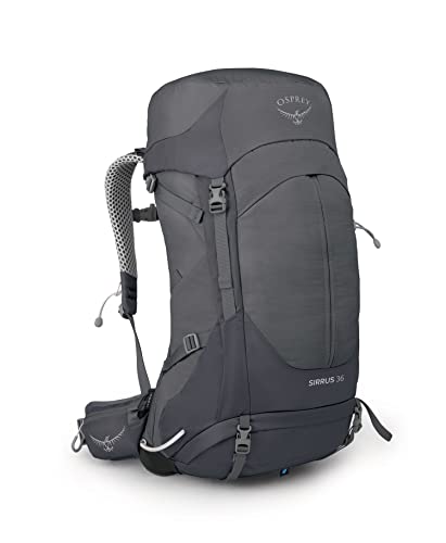 Osprey Sirrus 36L Women's Hiking Backpack, Tunnel Vision Grey - color: Tunnel Vision Grey, size: 36L