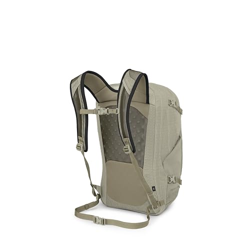 Osprey Nebula Commuter Backpack - Everyday Bag with Laptop Sleeve and Bottle Pockets, Sandy Grey/Olive Tan Heather - color: Sandy Grey-olive Tan Heather