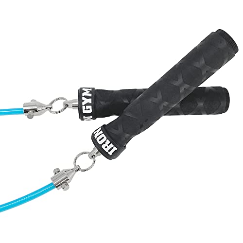 Iron Gym Pull-Up Bar - Total Upper Body Workout Bar for Doorway, Adjustable Width Locking, No Screws Portable Door Frame Horizontal Chin-up Bar, Fitness Exercise - style: Pull-Up Bar + Jump Rope