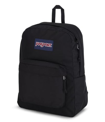 JanSport Superbreak Backpack - Durable, Lightweight Premium Backpack, Black - color: Black