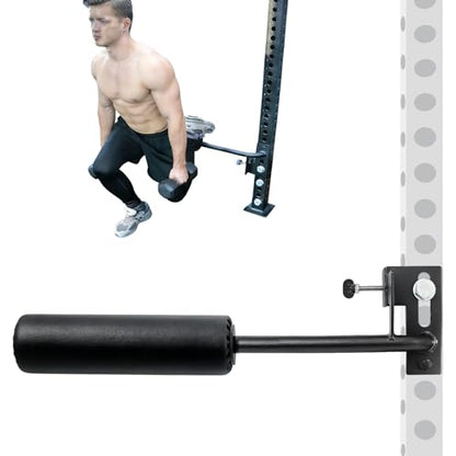 AHTAPFON Nordic Leg Roller for Rack Mounted,Bulgarian Split Squat Accessories,Nordic Hamstring Curl Attachment,Home Gym Equipment for uprights ranging from 2" to 4" wide - size: 5/8″-16mm Hole