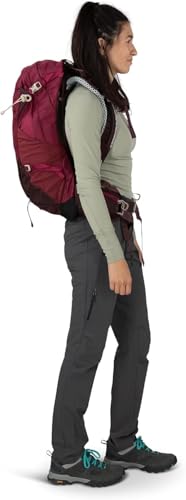 Osprey Sirrus 24L Women's Hiking Backpack, Elderberry Purple/Chiru Tan - color: Elderberry Purple/Chiru Tan, size: 24L