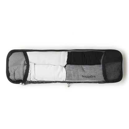 Baggallini Long Compression Cube - Lightweight Compression Packing Cube for Travel - color: Midnight Blossom