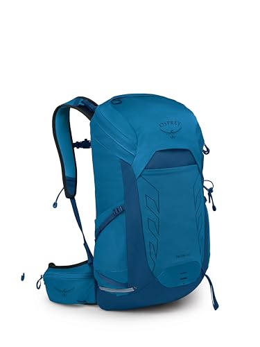 Osprey Talon 26L Men's Lightweight Hiking Backpack - Daypack for Travel & Camping, Scoria Blue/Night Shift - color: Scoria Blue/Night Shift, size: 26L - Standard Fit