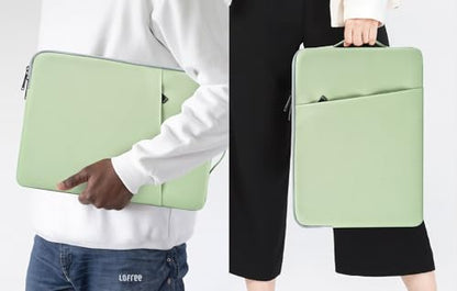 13 Inch Laptop Sleeve for 2026 MacBook Neo A18, MacBook Air 13-inch Laptop with M5 chip A3449, MacBook Air 13.6-inch Carrying Case, Green - color: Green, size: 13.3-13.6 Inch