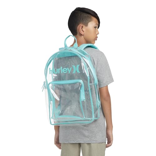 One and Only Clear Backpack - color: Aurora Green