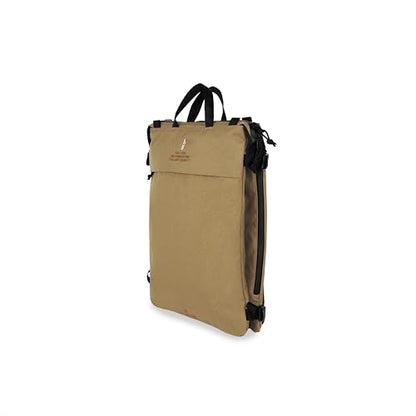 Helinox TERG All Way Square Backpack, Outdoor High-Performance Bag 20L, 1.9lbs, Rugged Materials, Waterproof Zippers (Coyote Tan) - color: Coyote Tan