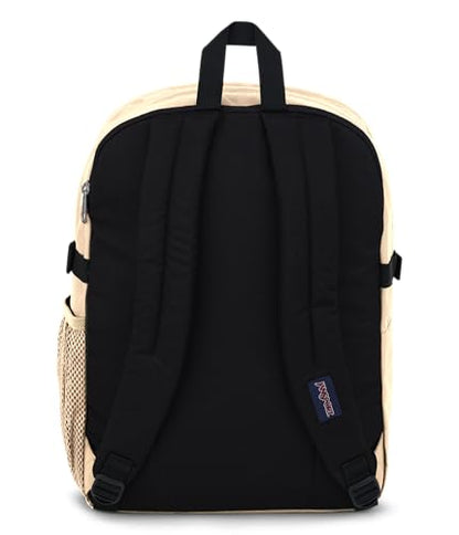 JanSport Main Campus Backpack - Travel or Work Backpack with 15-Inch Laptop Sleeve and Dual Water Bottle Pockets, Travertine - color: Travertine