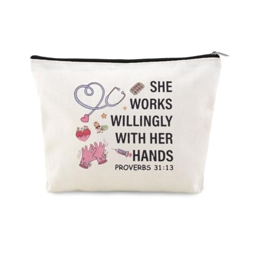 Nurse Pouch Bag for Work Supplies Graduation Nursing Practitioner School Gifts Nurse Stuff Essential Nurses Accessories for Women Bag Nursing Preceptor Gifts from Student Nurses Bday Week Present - color: Nurse Pouch Bag for Work Supplies