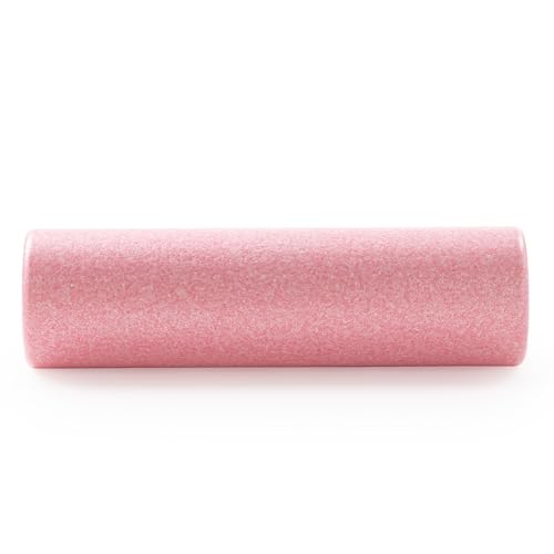 Sunny Health & Fitness High-Density Foam Roller 12" to 36", for Stretching & Muscle Recovery – Black, Blue, Pink - color: Pink, size: 24-Inch