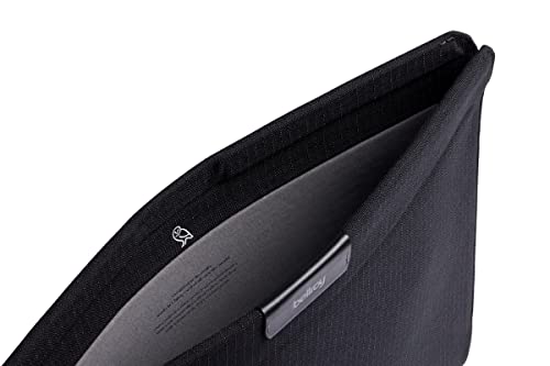 Bellroy Laptop Sleeve (Fits 14 Inch Laptop or MacBook, Slim Protective Case with Magnetic Closure) - Black - color: Black