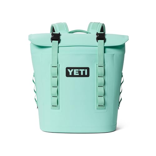 YETI Hopper M Series Backpack Soft Sided Coolers with MagShield Access - color: Seafoam, size: M12
