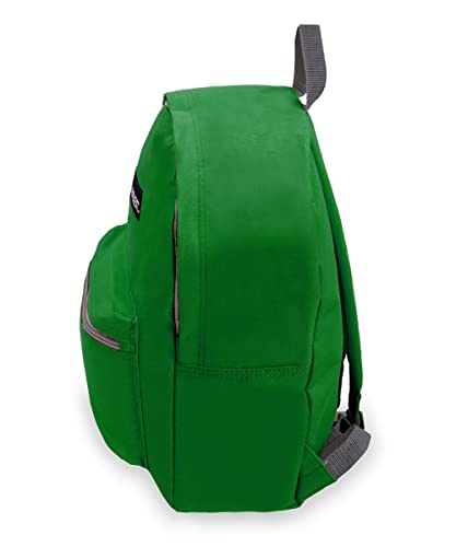Everest 1045K Basic Backpack, 15", Emerald Green - color: Emerald Green
