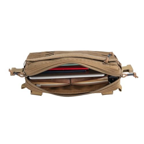 EXCELLENT ELITE SPANKER Tactical Chest Rig Pack EDC Chest Bag Molle Utility Chest Pouch for Outdoor Hunting Workouts Hiking - color: Coyote Brown