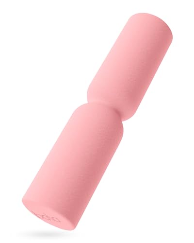 Bala Hourglass Foam Roller (Blush) - Soft Density Back Roller Foam for Physical Therapy, Deep Tissue Muscle Massage, Flexibility & Stretching - Workout Roller for Yoga, Neck, Back & Legs Exercise - color: Blush