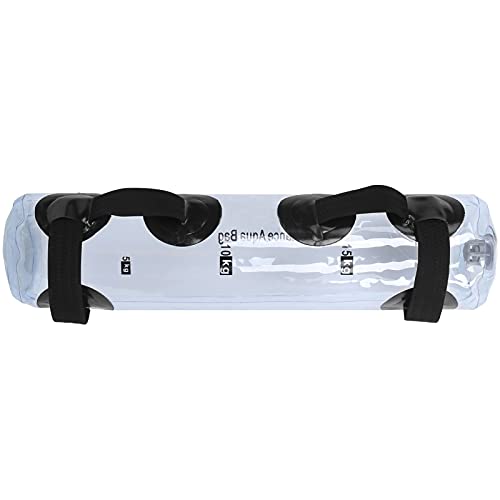 PVC Folding Yoga Weight Bearing Water Bag, Adjustable Aquabag for Fitness Training, Water Filled Sandbag with Durable Nylon Handle for Strength Muscle Workout at Home or