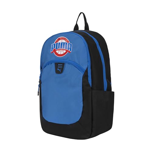 PUMA Rally Backpack, Navy/Red/White, OS - color: Racing Blue