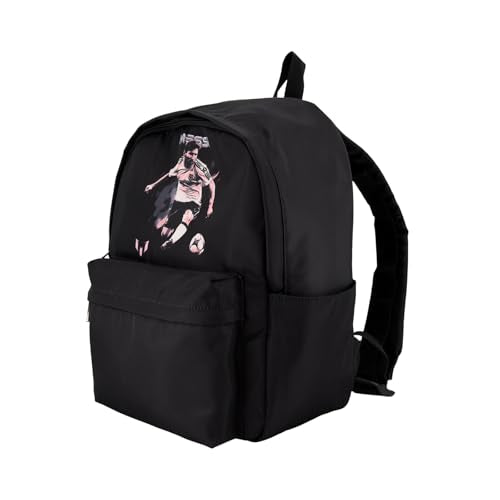 Messi Lifestyle Backpack, Bookbag with Pockets & Adjustable Straps