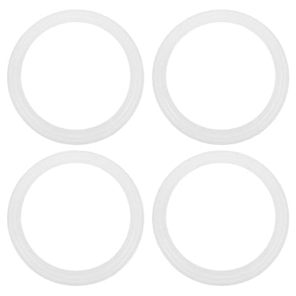 4pcs Juggling Rings: 13'' Juggling Rings for Outdoor Activities Circus Props and Tossing Games - Plastic Throwing Hoop for Beginners & Professionals - color: White